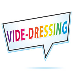 Vide-dressing ic&ocirc;ne multicolore.