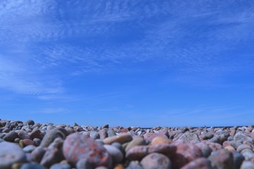 beach sea water stone