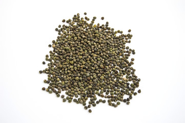 Ready to plant very clearly with white back ground okra seeds, 
