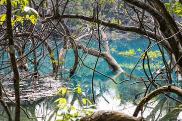 Kong Leng Lake in Khammouane Province, Laos