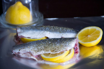 fish and lemon