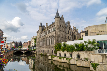 Obraz premium Castle of Gerald the Devil in Gent