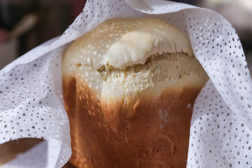 hand-made bread
