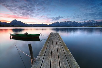 Auszeit im Voralpenland, Stille am See