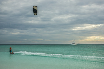 kitesurf in roques island