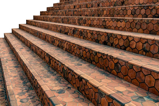 Tile concrete Staircase