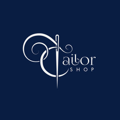 Tailor shop logo