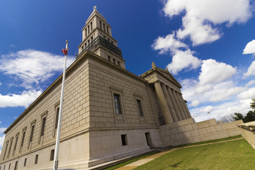 Grand view of the George Washington Masonic National Memorial, Alexandria, Virginia