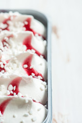 Vanilla Berry Ice Cream