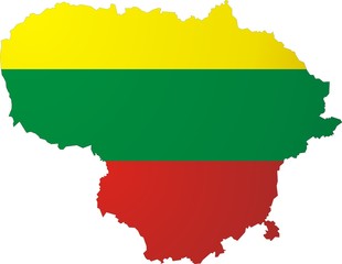 Lithuania map