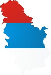 Serbia map