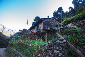 Old building in the mountains