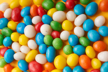 Fototapeta na wymiar many colored candy in full screen