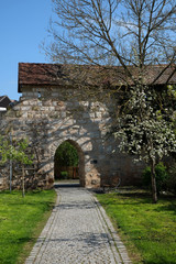 Stadtmauer in Neustadt an der Aisch