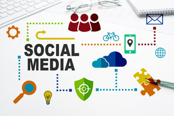 Network media background