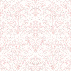 Orient vector classic pattern. Seamless abstract background with repeating elements. Orient background