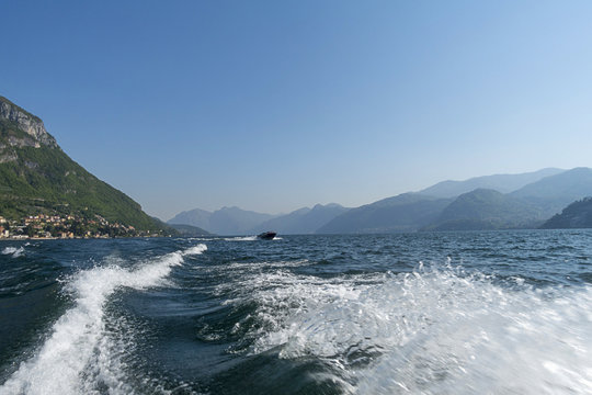 Lago Di Como Barca A Motore