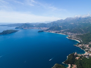 Naklejka na ściany i meble View of the Adriatic coast