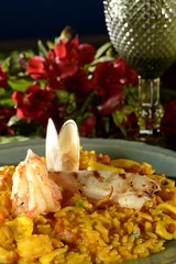 Seafood rice