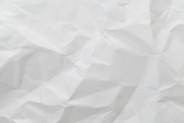 White creased paper background texture