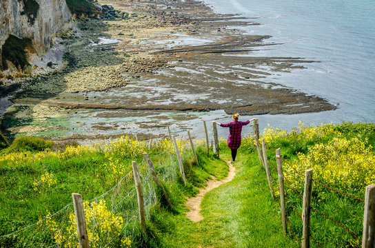 Hiking in Normandie GR21 Etretat