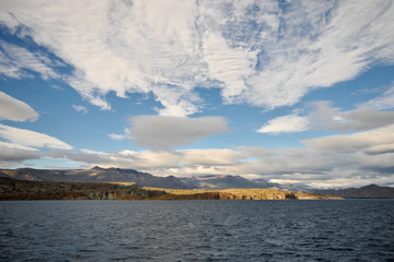 View of Chile Chico from Plaza del Viento