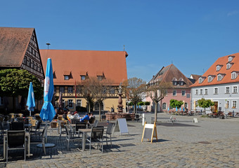 Marktplatz in Neustadt an der Aisch