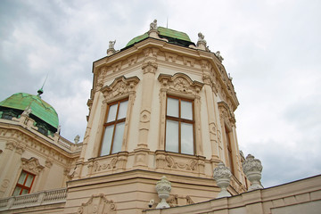 Fototapeta na wymiar Belveder museum in Vienna, Austria
