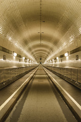 St- Pauli Elbe tunnel, Hamburg, Germany 