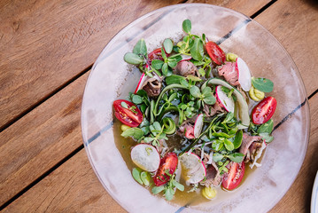 Watercress salad