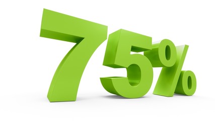 3D rendering green discount 75 percent