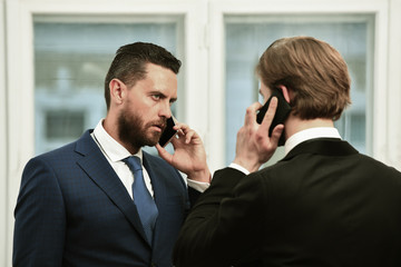 business and communication, challenge, technology, boss and employee