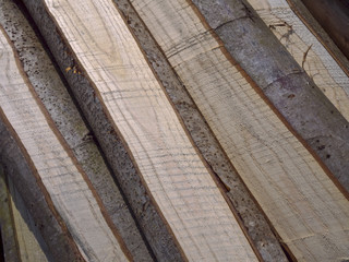 Chopped wood