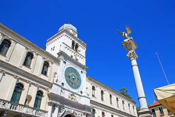 Fototapeta na wymiar Piazza dei Signori in Padova, Italy.