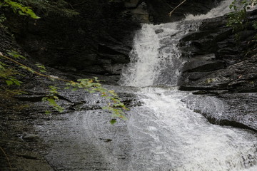 Fototapeta premium Waterfall - Onanda Park and Barnes Creek Gully - Canandaigua 6