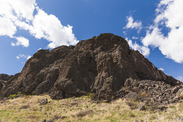 Rock Formations Under Blue Sky