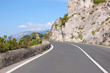 Picturesque Amalfi coast. Italy 