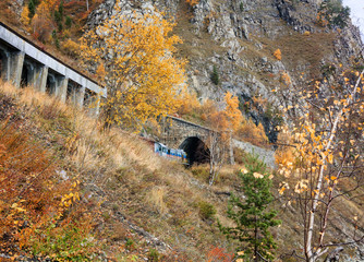 Autumn on the Circum-Baikal Railway