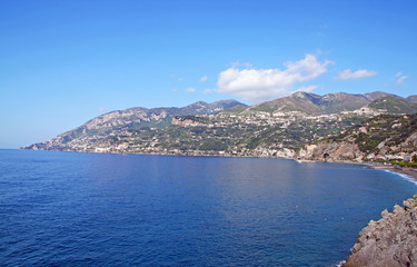 Naklejka na ściany i meble Picturesque Amalfi coast. Italy 