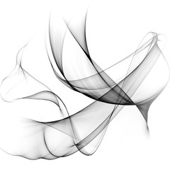 Fondo abstracto curvas y lineas blanco