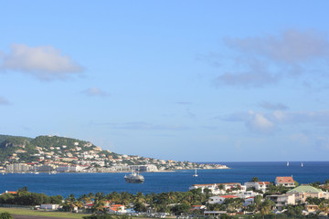 Obraz premium シンプソンベイ セントマーチン島、