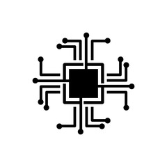 CPU vector icon