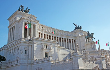  Statue at Piazza Venezia, Rome, Italy 