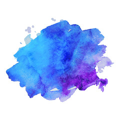 Abstract hand drawn watercolor background