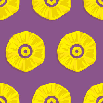 pattern food pineapple background