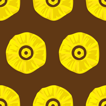 pattern food pineapple background