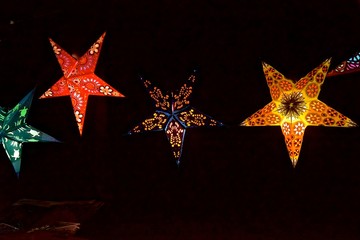 Stars3 / Stars for sale at a flea market made an interesting photo.