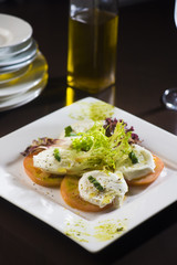 poached eggs