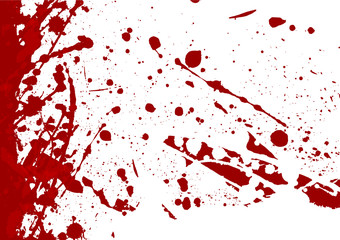 abstract  splatter red color background. illustration vector design