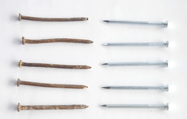 OLD VS NEW STELL NAILS